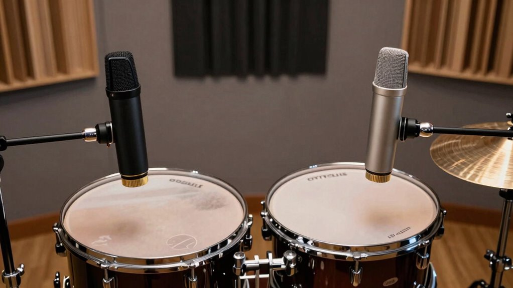 top drum mic pairs