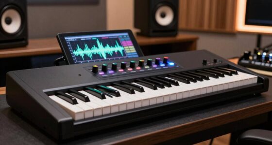 top hammer action midi keyboards