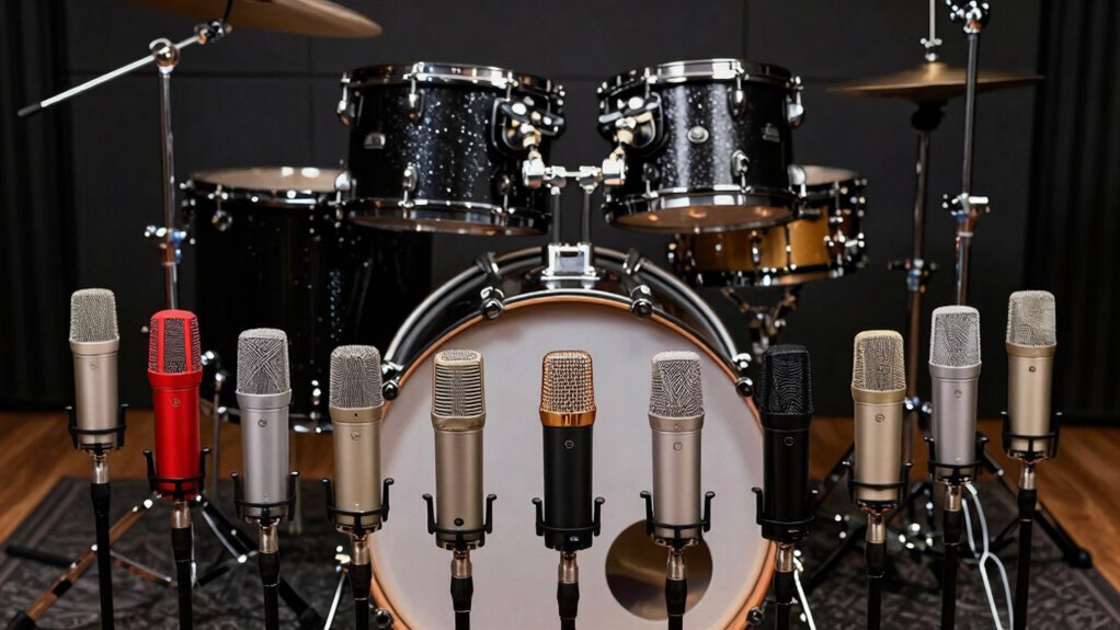 top kick drum mics