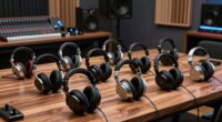 top open back headphones
