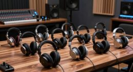 top open back headphones