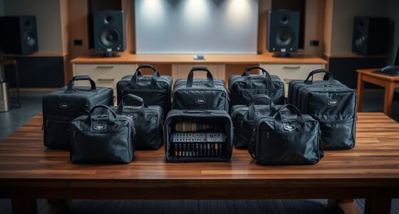 top portable audio rack bags