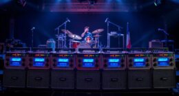 top stage electronic drum amps