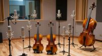 top string instrument microphones