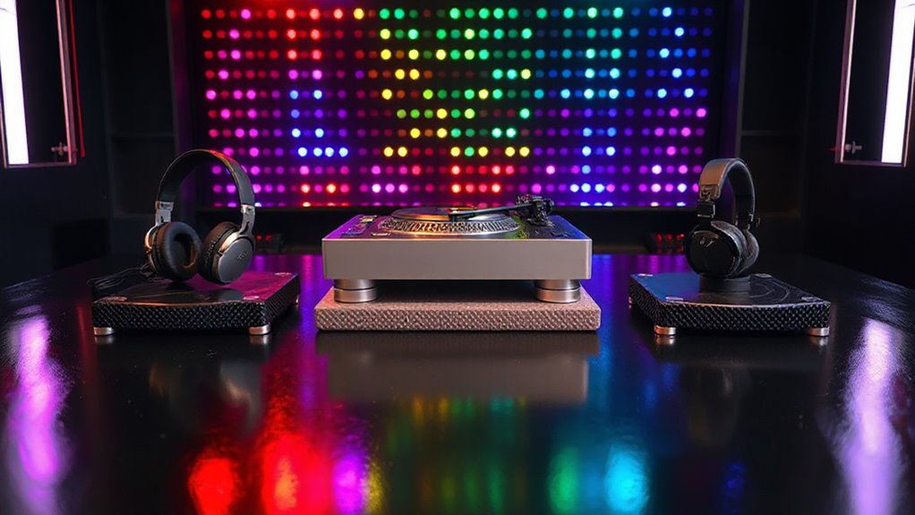 top turntable isolation platforms