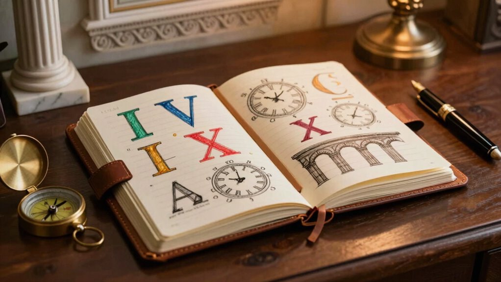 casual roman numeral usage