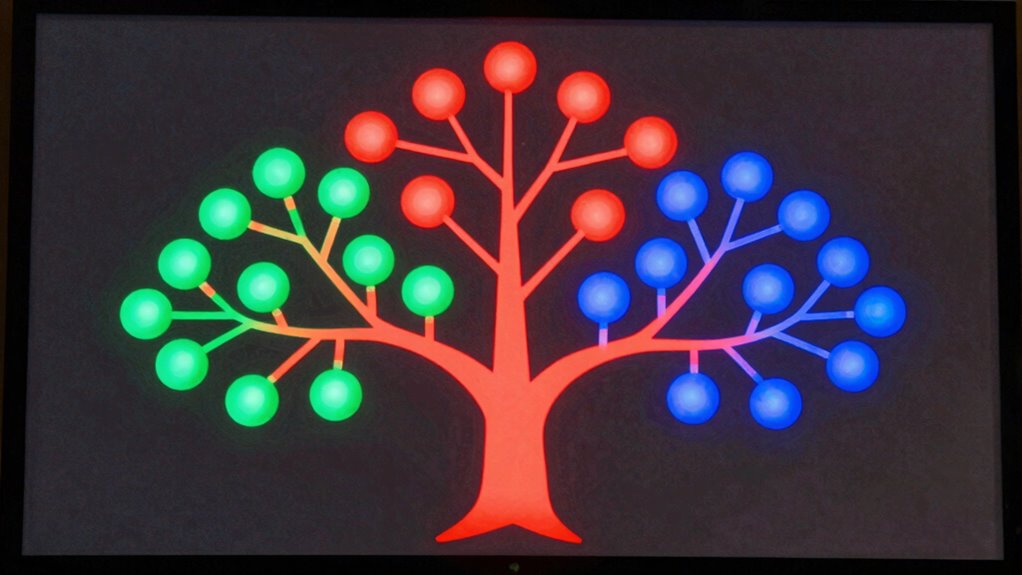 color driven strategic decision mapping
