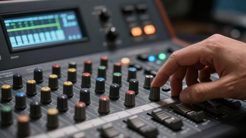 consistent noise free audio control