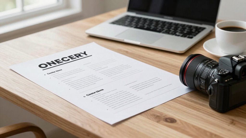 effective one sheet design principles