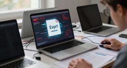 incorrect file export settings
