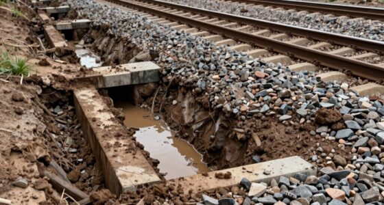 manage mud without track damage