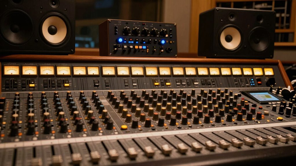 microphone placement and frequency management