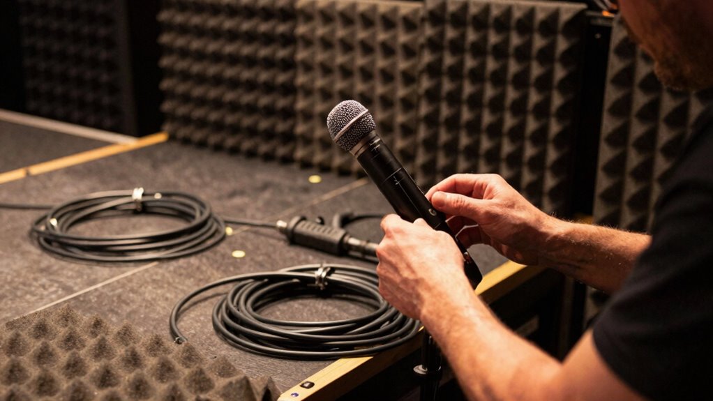 minimize pre performance sound disruptions