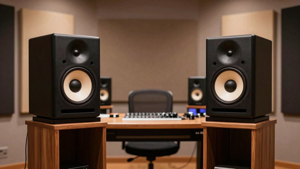 optimal studio monitor placement