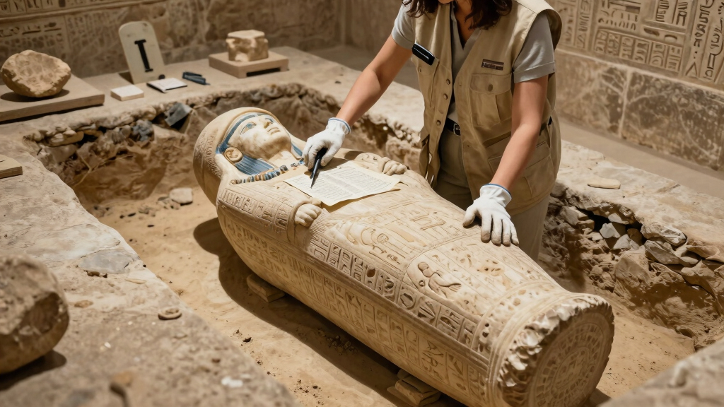 Archaeologists Discover Ancient Egyptian Mummy Buried with Pages from Homer’s Iliad: When Literature Guided Souls Through the Afterlife