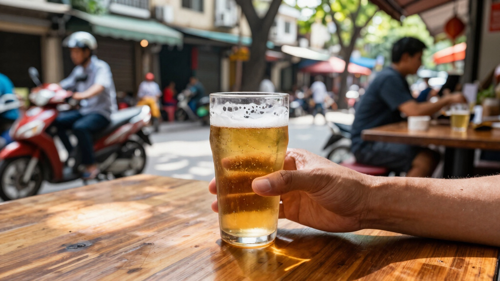 Hanoi’s humble beer glass and the memory of a nation