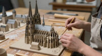 The Cologne Cathedral compared to its surroundings