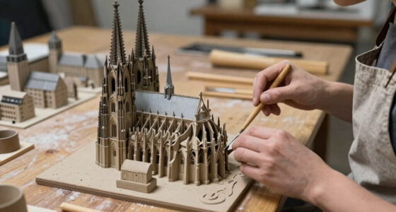 The Cologne Cathedral compared to its surroundings