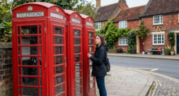 Where are all the UK red telephone kiosks?