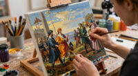 Delacroix's Entry of the Crusaders into Constantinople Restored