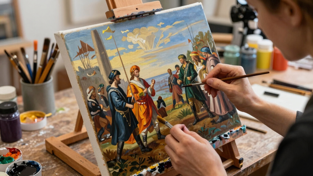 Delacroix's Entry of the Crusaders into Constantinople Restored