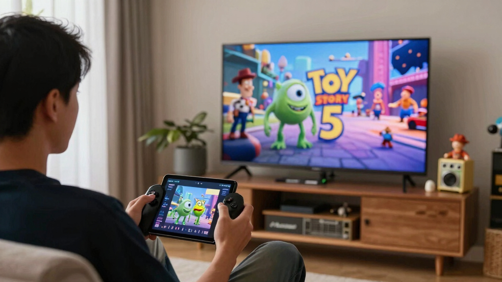 'Toy Story 5' surges into the digital age — while also peering lovingly backward