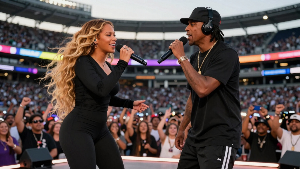 Beyoncé Joins JAY-Z For “Reasonable Doubt” At Yankee Stadium: Watch