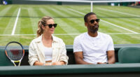 Chris Rock Enjoys Wimbledon with New Girlfriend Simone Henault