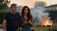 George and Amal Clooney Forced to Evacuate Home in France as Wildfires Burn