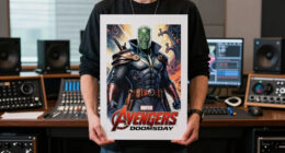 Marvel unveils 'Avengers: Doomsday' artwork with Doctor Doom at center