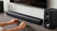 This Samsung Soundbar And Subwoofer Combo Is $80 Off Right Now