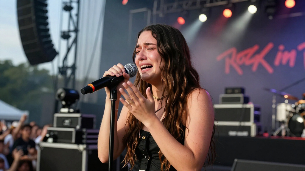 Lola Young Breaks Down In Tears During “Spiders” At Rock In Rio, Calls Brazilian Fans “The Best In The World”: Watch