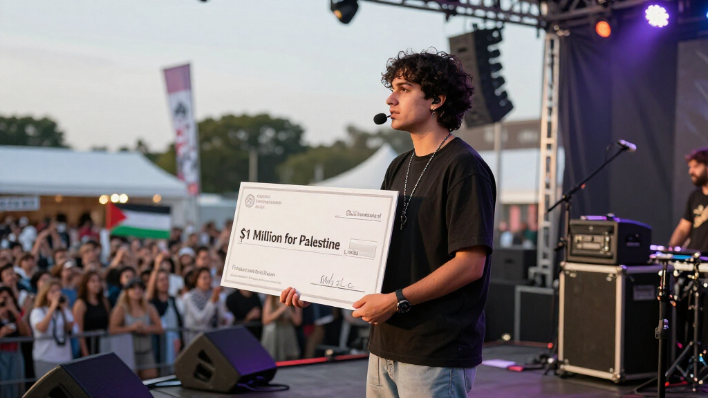 Macklemore Donating $1 Million In Earnings From Ed Sheeran Tour To Palestine People
