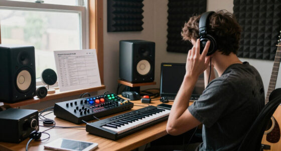 Music Studio Gear Checklist 2026