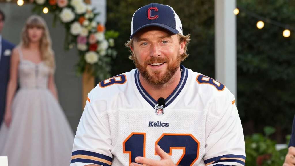 Travis Kelce Opens Up About Taylor Swift Wedding, Adam Sandler’s Role In Ceremony