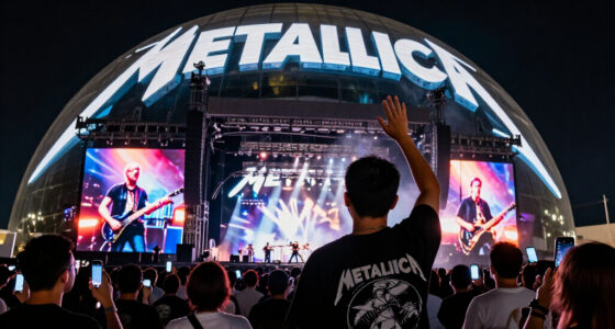 Metallica Share Pro-Shot Video Of Breathtaking Las Vegas Sphere Performances: Watch
