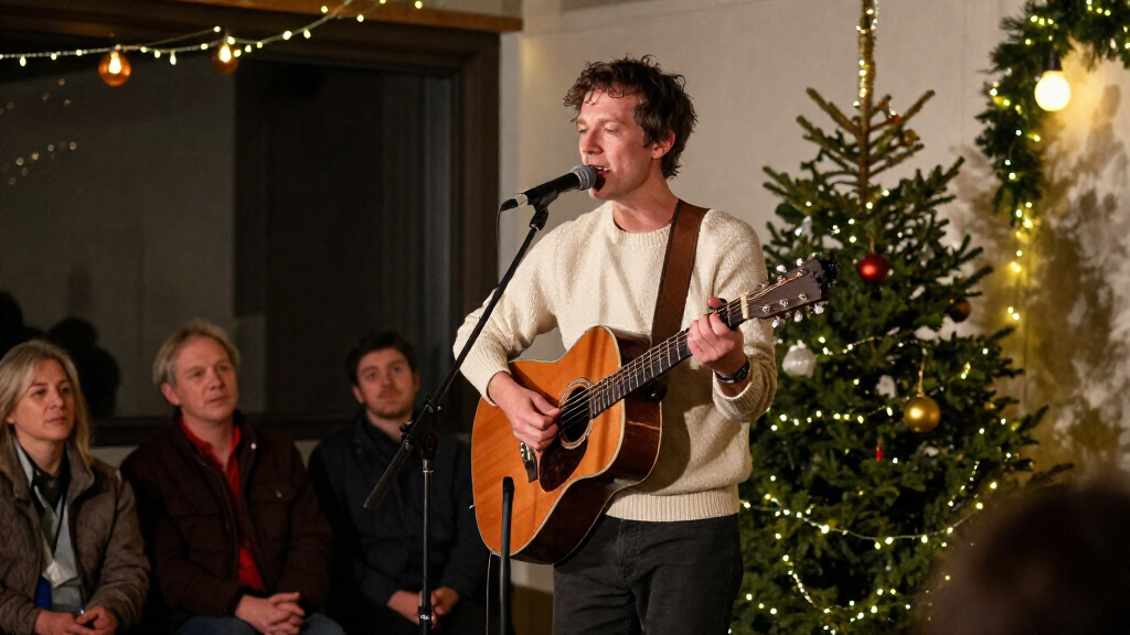 Sufjan Stevens Makes Rare Onstage Appearance, Readies New Christmas Song
